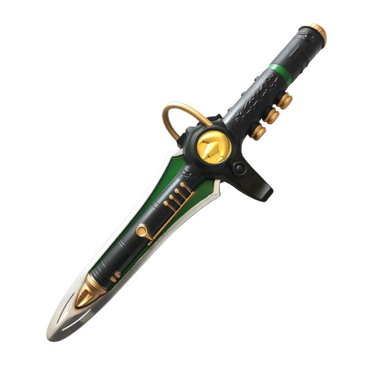 Power Rangers - Green Ranger Dagger (Cosplay Safe Foam) Dagger - Tophatter Daily Deals