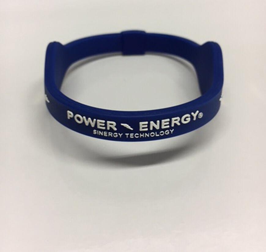 Silicone Wristbands UK - Power Energy Balance Bands Sport Hologram Bracelet Wrist Band Blue Apparel & Accessories - Tophatter Daily Deals