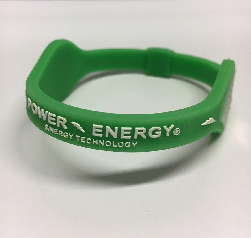 Silicone Wristbands UK - Power Energy Balance Bands Sport Hologram Bracelet Wrist Band Green Apparel & Accessories - Tophatter Daily Deals