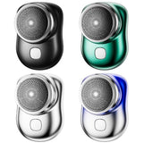 Small Electric Razor - Powerful Storm Shaver for Men Mini Shaver Portable Electric Shaver Personal Care - Tophatter Daily Deals