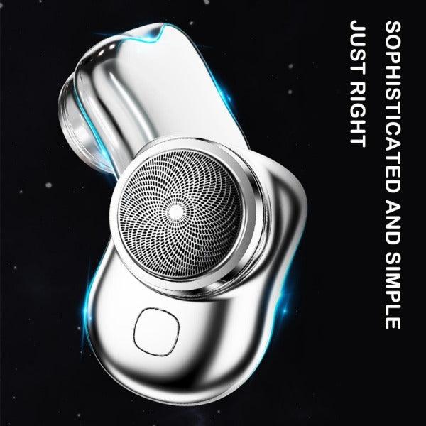 Small Electric Razor - Powerful Storm Shaver for Men Mini Shaver Portable Electric Shaver Personal Care - Tophatter Daily Deals