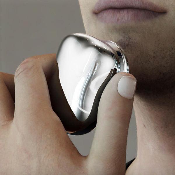 Small Electric Razor - Powerful Storm Shaver for Men Mini Shaver Portable Electric Shaver Personal Care - Tophatter Daily Deals