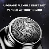 Small Electric Razor - Powerful Storm Shaver for Men Mini Shaver Portable Electric Shaver Personal Care - Tophatter Daily Deals