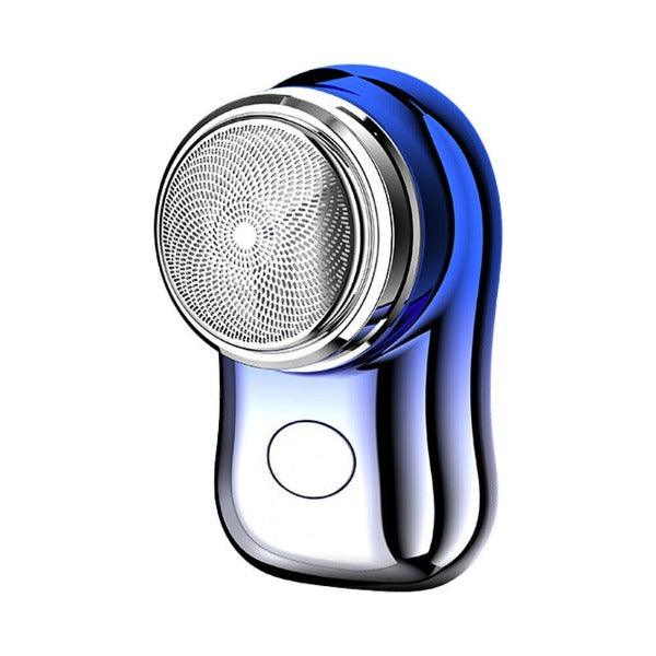 Small Electric Razor - Powerful Storm Shaver for Men Mini Shaver Portable Electric Shaver Blue Personal Care - Tophatter Daily Deals