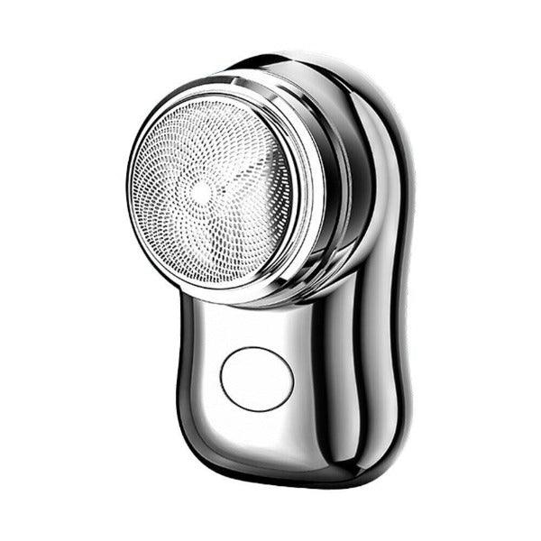 Small Electric Razor - Powerful Storm Shaver for Men Mini Shaver Portable Electric Shaver Silver Personal Care - Tophatter Daily Deals