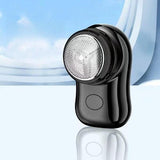 Small Electric Razor - Powerful Storm Shaver for Men Mini Shaver Portable Electric Shaver Black Personal Care - Tophatter Daily Deals
