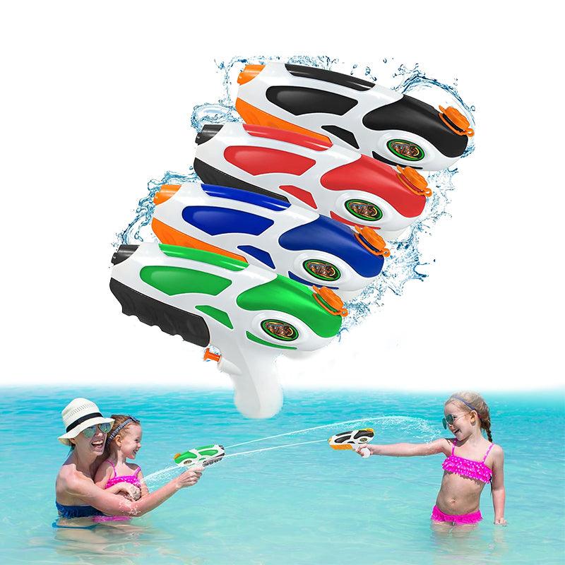 Most Powerful Water Gun UK - FOSUBOO Water Guns, 4 Pack Water Pistols for Kids Sports Toys - Tophatter Daily Deals