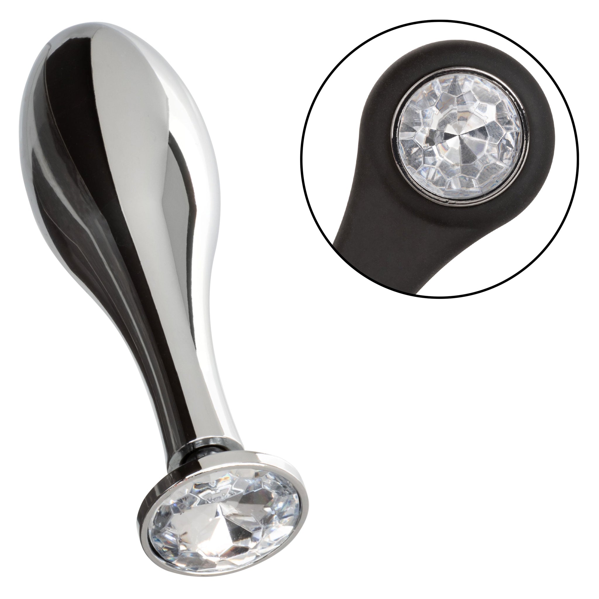 Star Fucker Teardrop Plug And Cockring – Silicone And Metal Dual Enhancer Plug And Cockring > Anal Range > Prostate Plugs - Tophatter Daily Deals