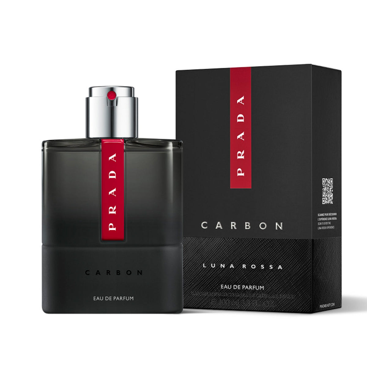 Prada Luna Rossa Carbon Eau De Parfum 100ml Spray - Tophatter Daily Deals