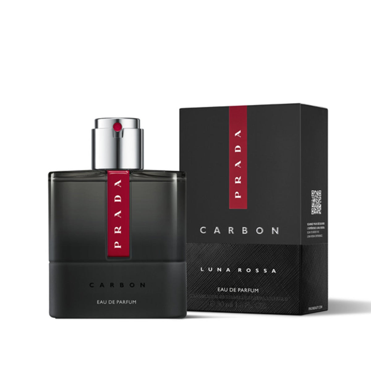 Prada Luna Rossa Carbon Eau De Parfum 50ml Spray - Tophatter Daily Deals