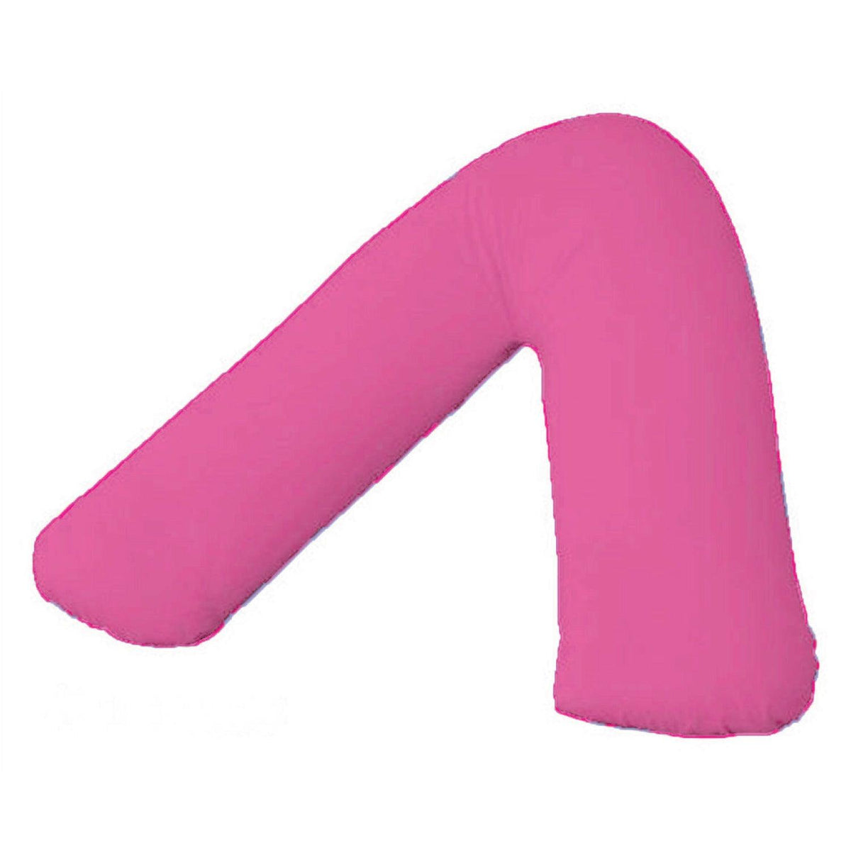 V Shape Pillow Case - Anti Allergy Triangle Pillow for Nursing, Maternity & Pregnancy – Extra Hollowfibre Cushioning to Supports Neck Head Pink Pillows - Tophatter Daily Deals