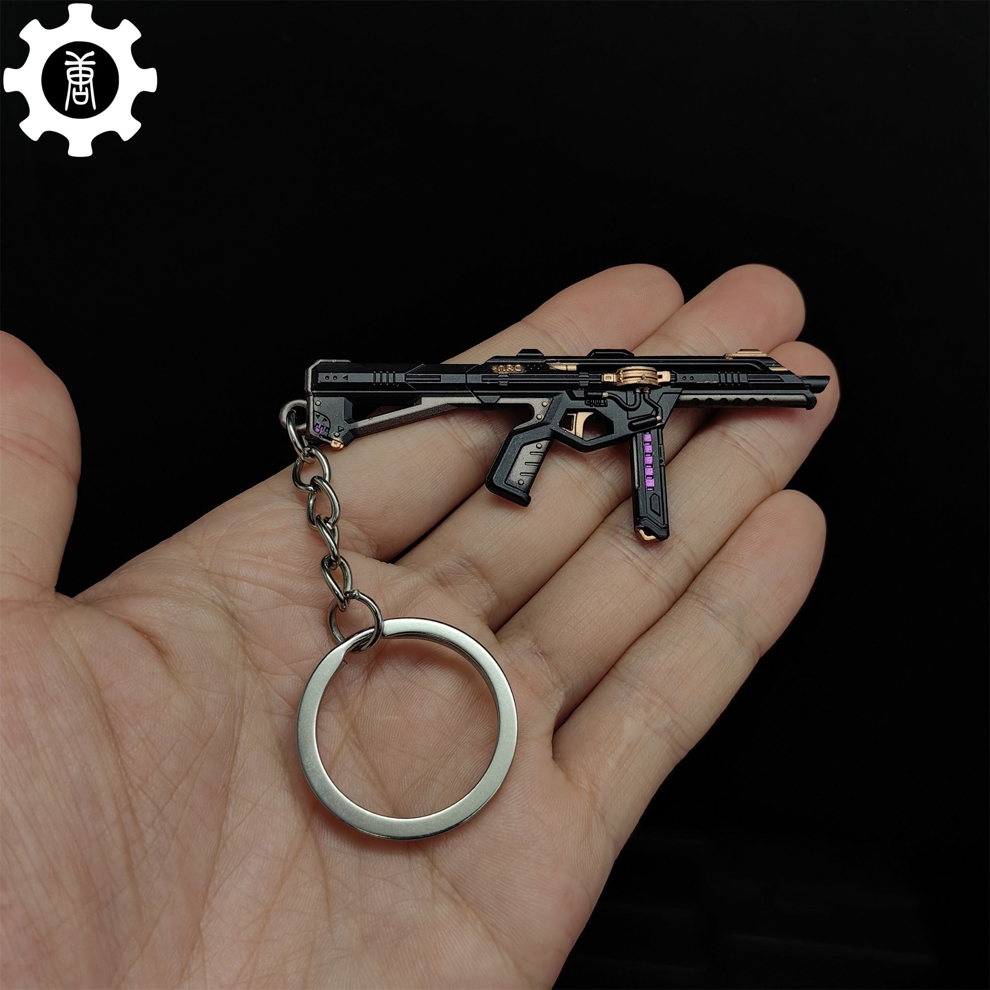Mini Prelude to Chaos Stinger Gun Keychain Metal Pendant - Tophatter Daily Deals