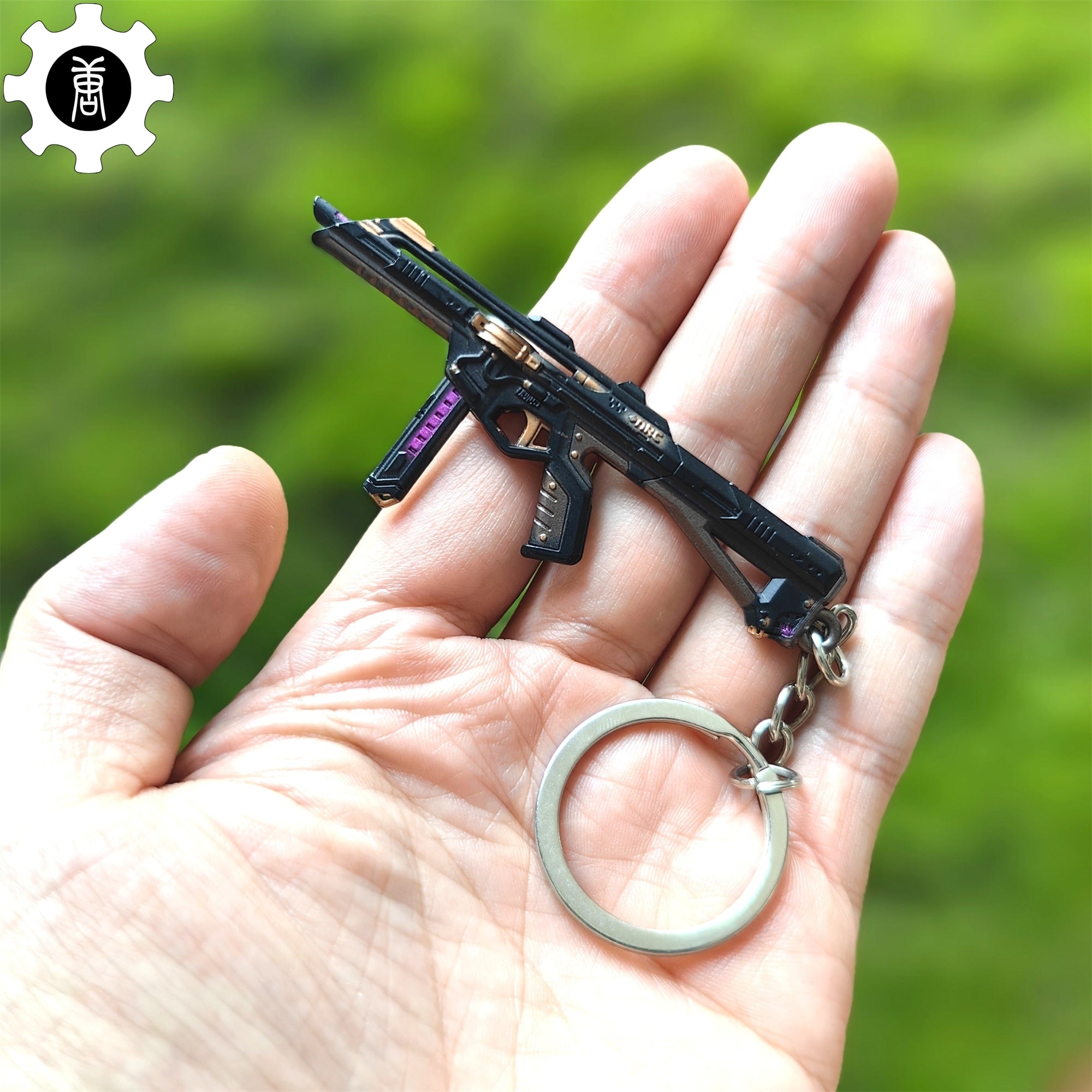 Mini Prelude to Chaos Stinger Gun Keychain Metal Pendant - Tophatter Daily Deals