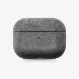 AirPods Pro Case Alcantara Fabric Luxe Protective Sleeve Cement gray - Tophatter Daily Deals