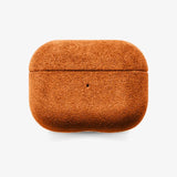 AirPods Pro Case Alcantara Fabric Luxe Protective Sleeve Orange - Tophatter Daily Deals
