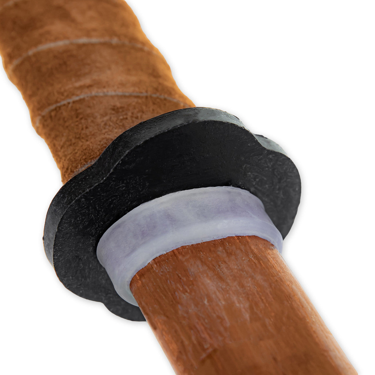 Premium Indian Rosewood Bokken with Genuine Leather Wrapped Handle ninja & martial arts - Tophatter Daily Deals