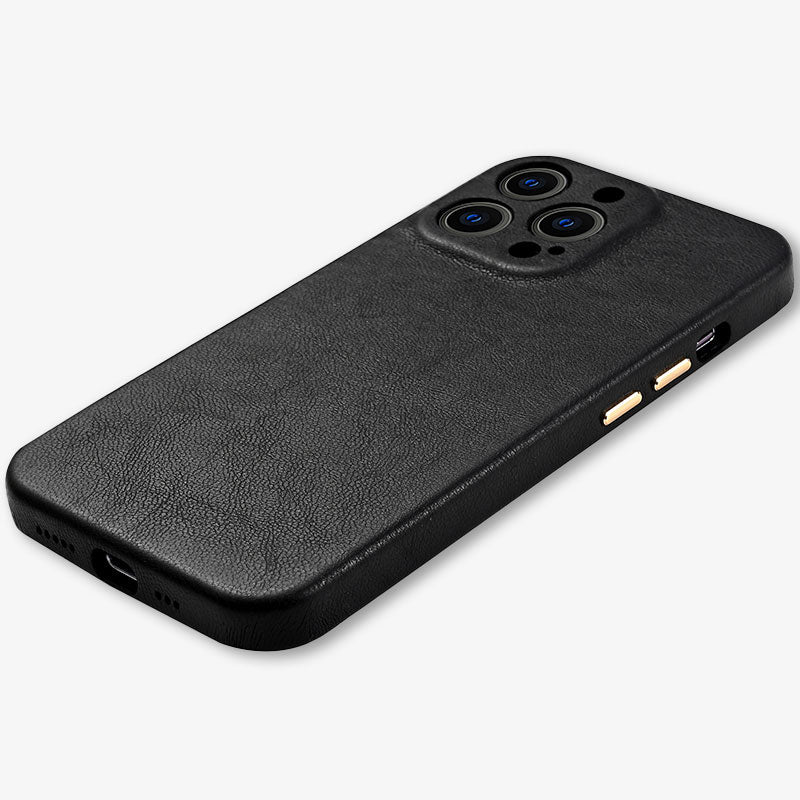 IPhone 14 Leather Case Premium Leather Slim Protective - Tophatter Daily Deals