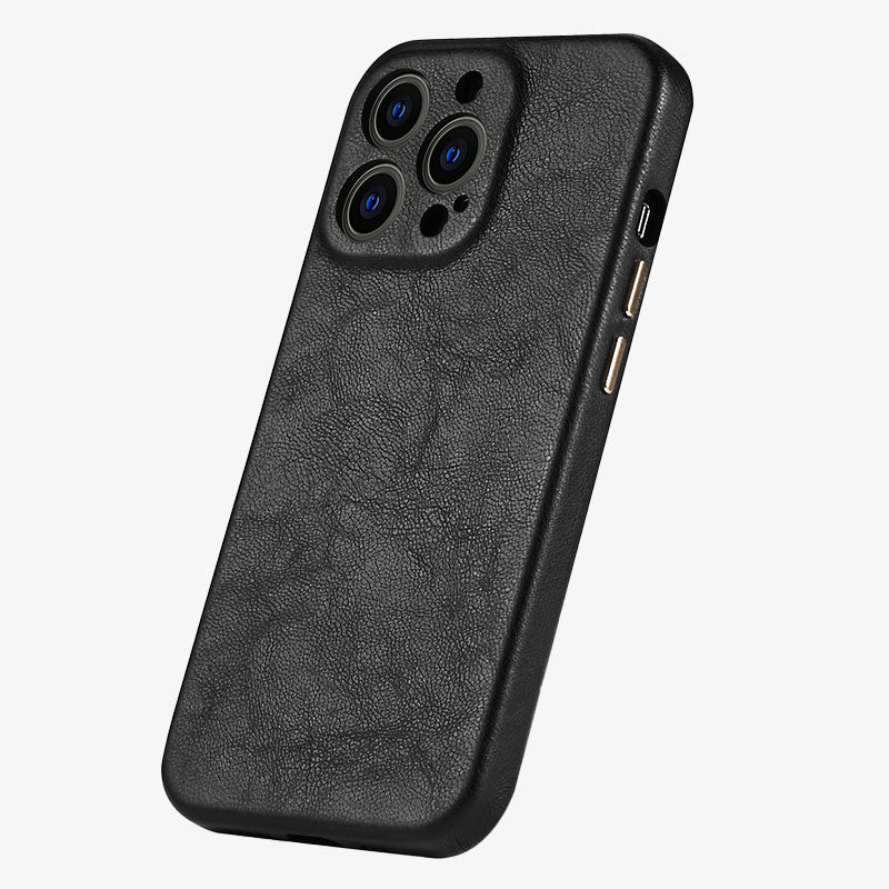 IPhone 14 Leather Case Premium Leather Slim Protective - Tophatter Daily Deals