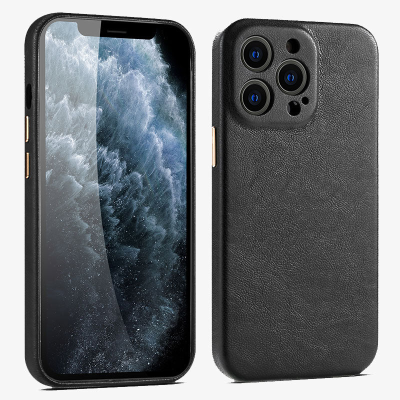 IPhone 14 Leather Case Premium Leather Slim Protective - Tophatter Daily Deals