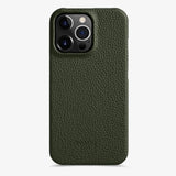 Iphone Genuine Leather Case Slim Protective Red Premium Grip Olive Green - Tophatter Daily Deals