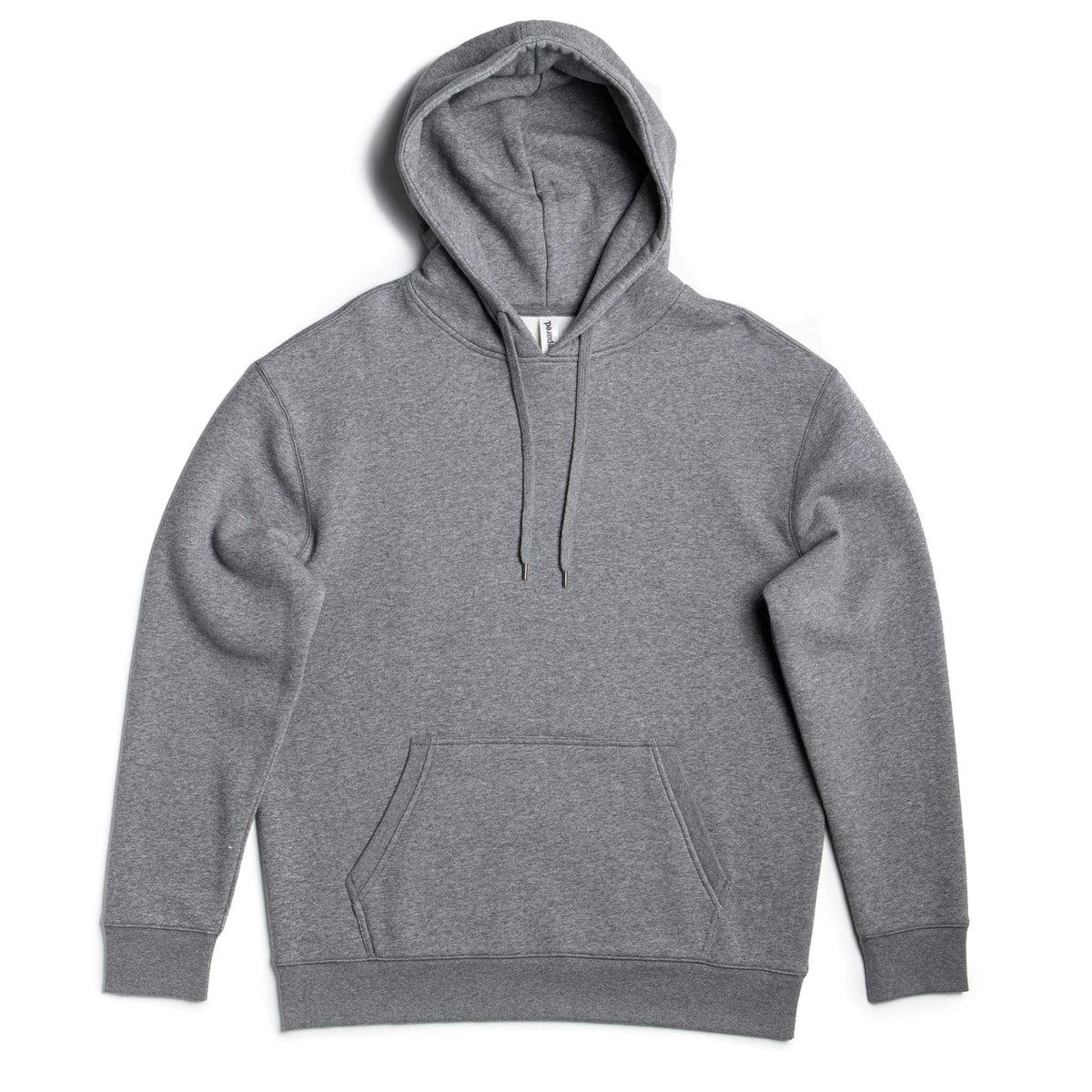 Heavyweight Hoodie GUNMETAL HEATHER Men's Tops - Tophatter Daily Deals