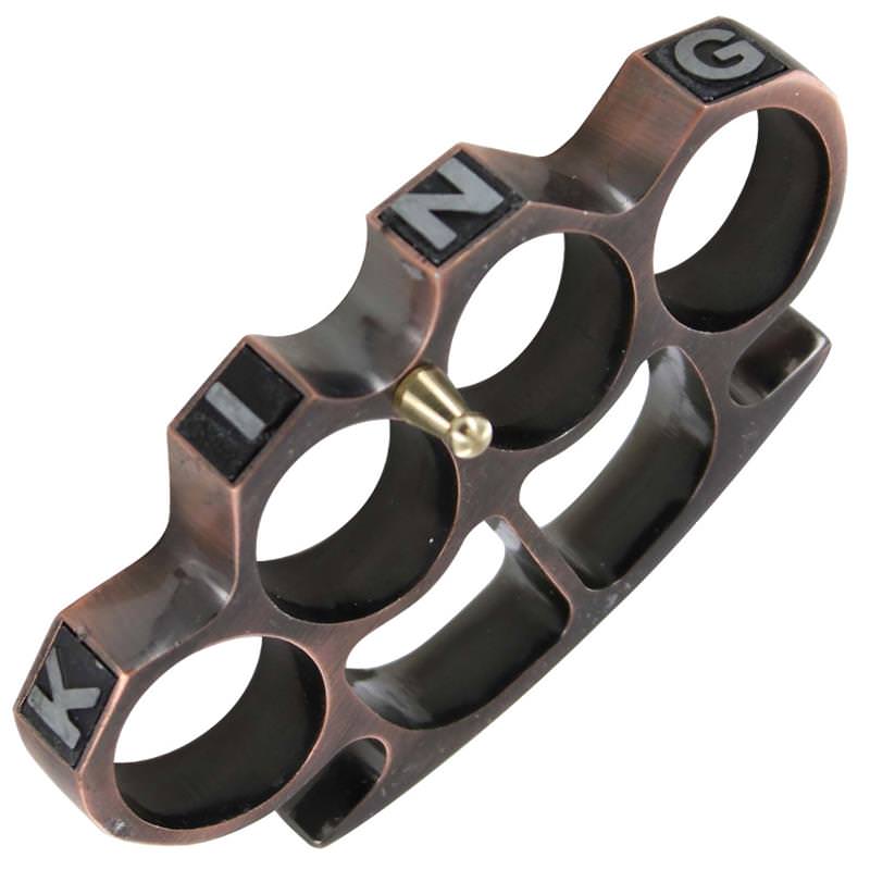 Belt Buckle King Knuckle Weight - TOPHATTER'S ARMORY DEALS Collectible Weapons - Tophatter Daily Deals