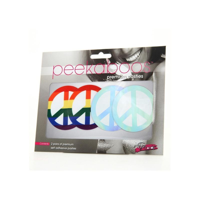 Pride Peace Sign Pasties > Clothes > Pasties - Tophatter Daily Deals