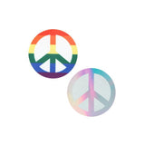 Pride Peace Sign Pasties > Clothes > Pasties - Tophatter Daily Deals