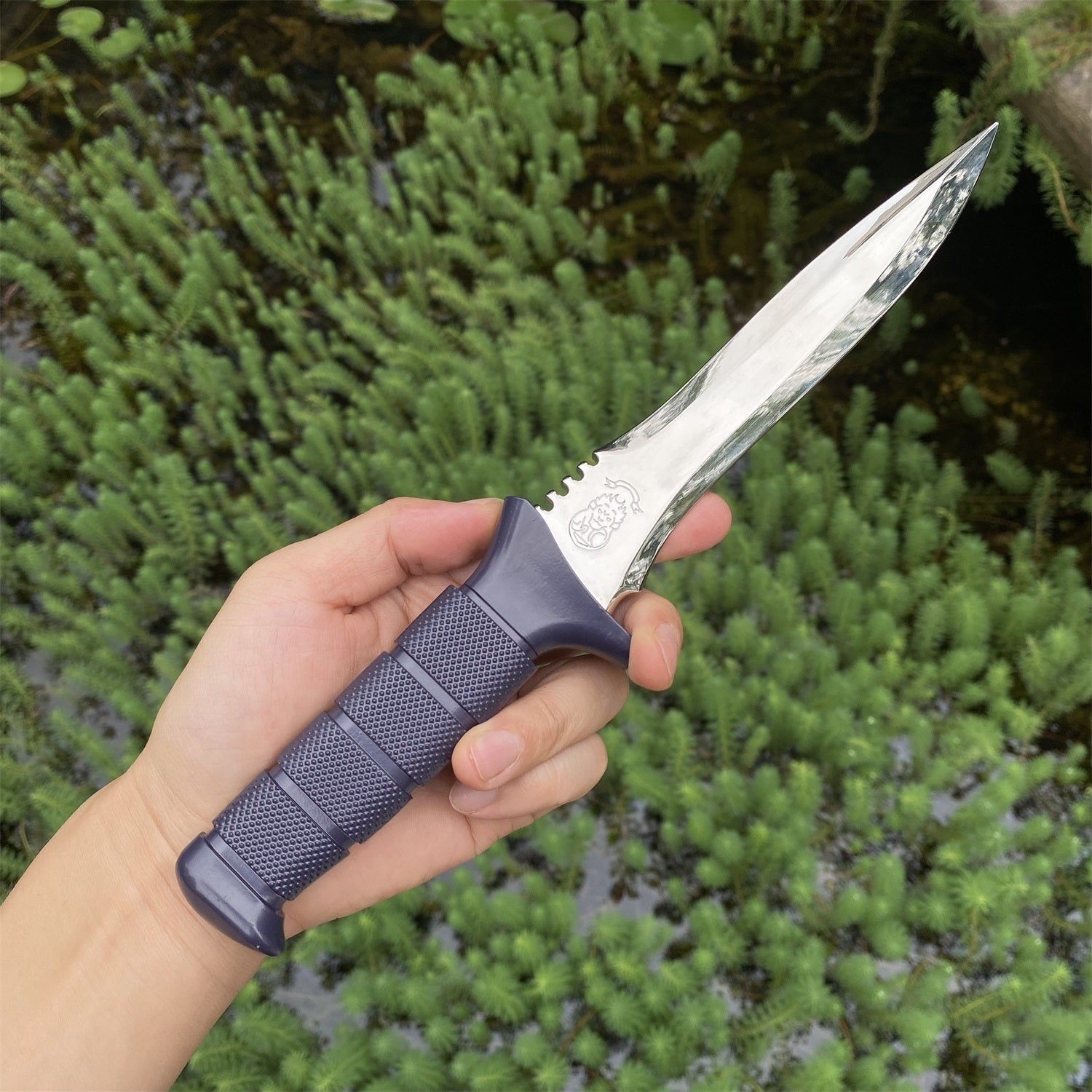 Re4 Primal Knife Blunt Blade Metal Replica Silvery Knife Only - Tophatter Daily Deals