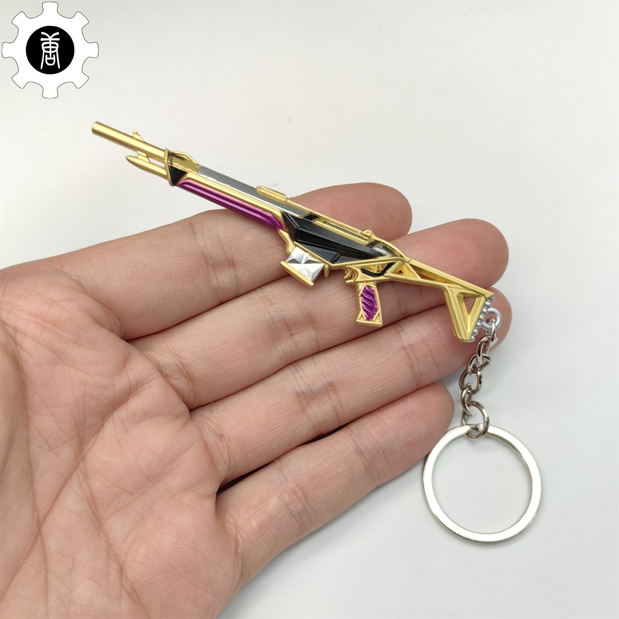 Mini Prime Guardian Gun Metal Keychain - Tophatter Daily Deals