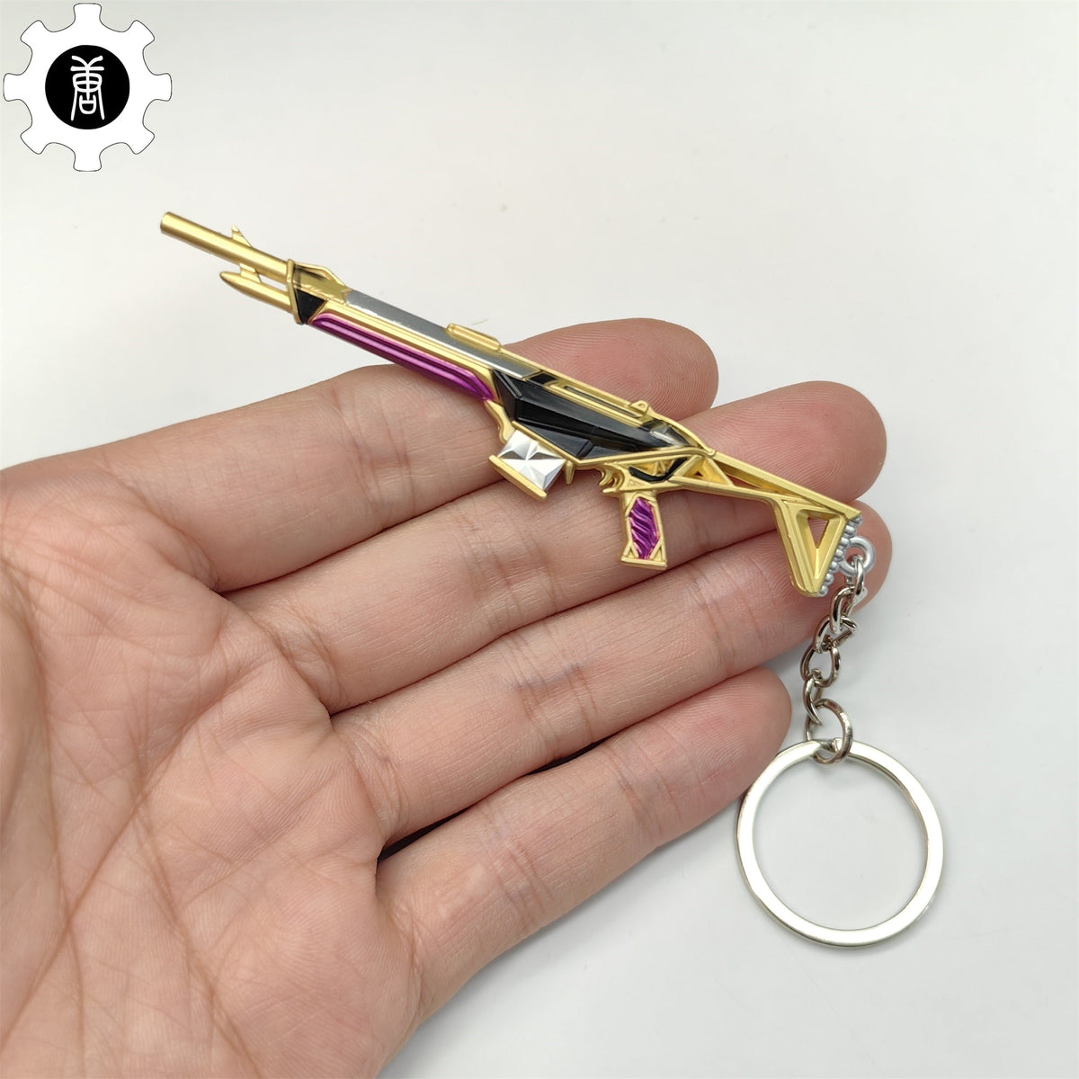 Mini Prime Guardian Gun Metal Keychain - Tophatter Daily Deals