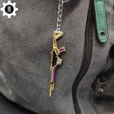 Mini Prime Guardian Gun Metal Keychain - Tophatter Daily Deals