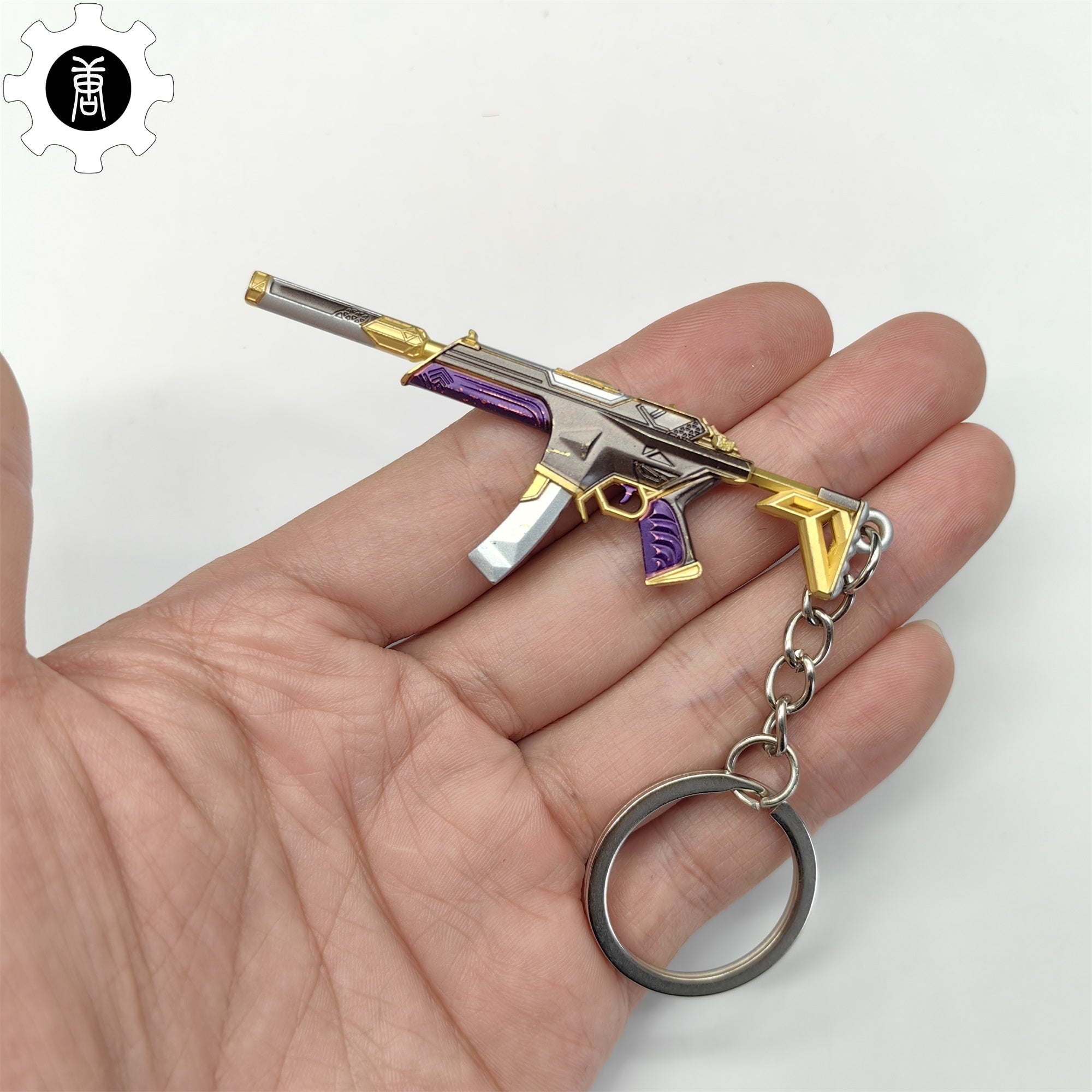 Mini Prime Spectre Gun Metal Keychain Keychain - Tophatter Daily Deals