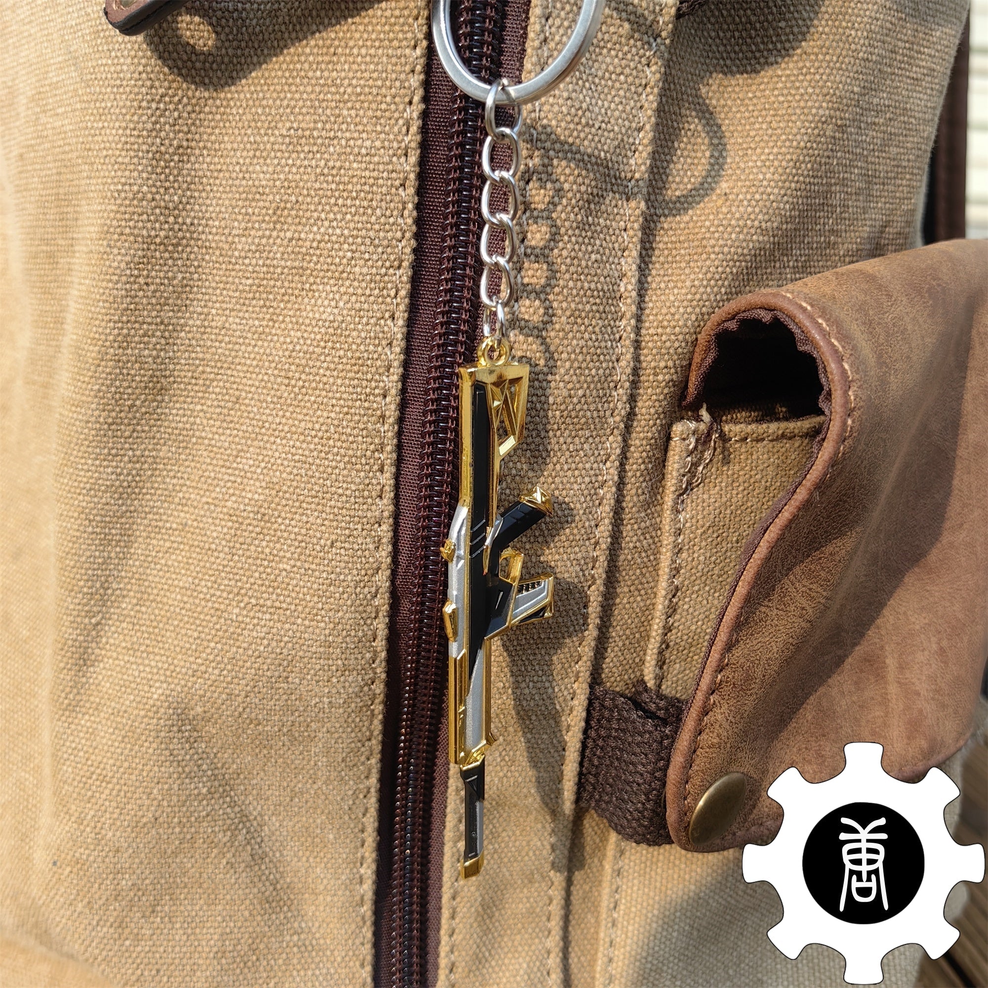 Prime Skin Keychain Weapon Keychain Backpack Decor Game Props - Tophatter Daily Deals
