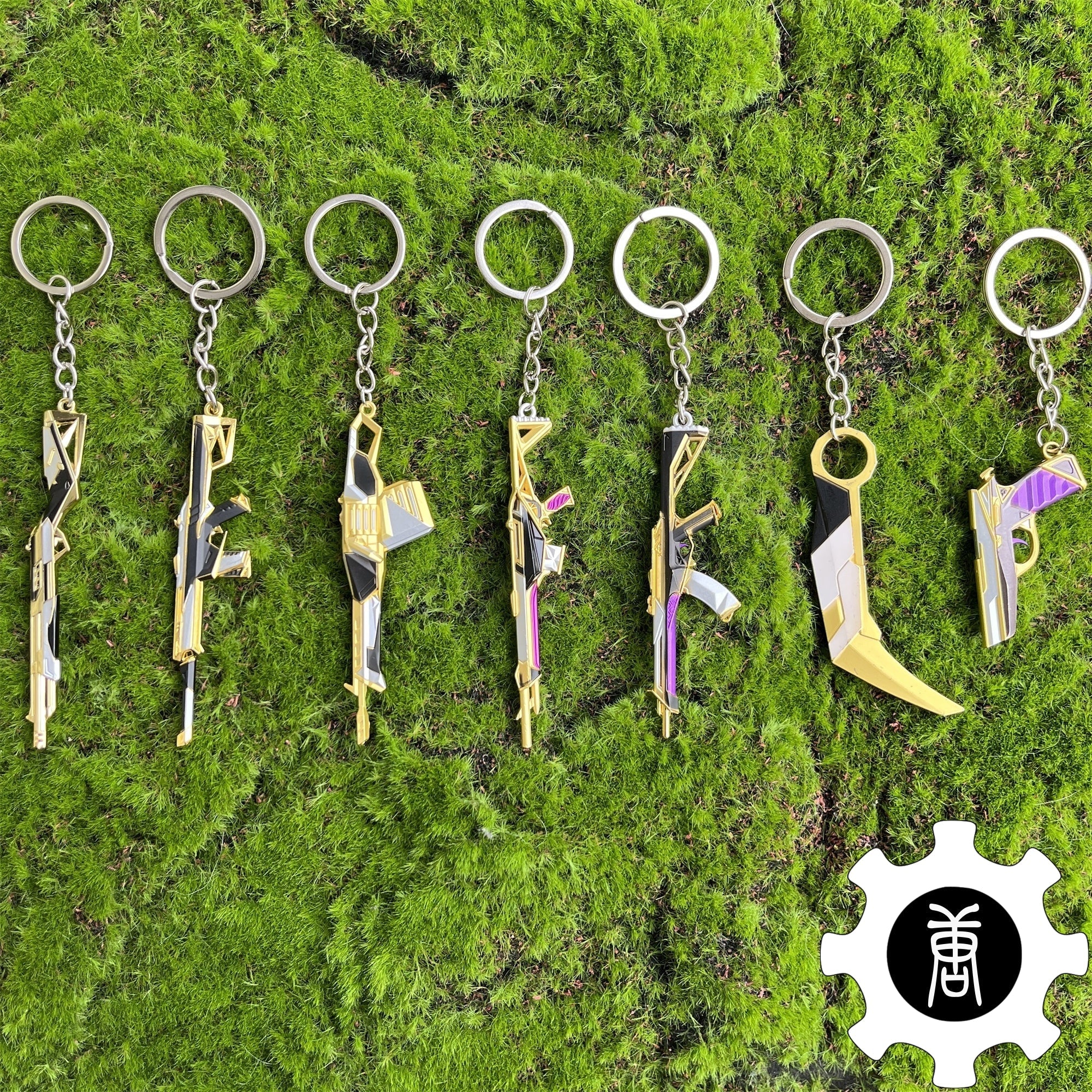 Prime Skin Keychain Weapon Keychain Backpack Decor Game Props - Tophatter Daily Deals