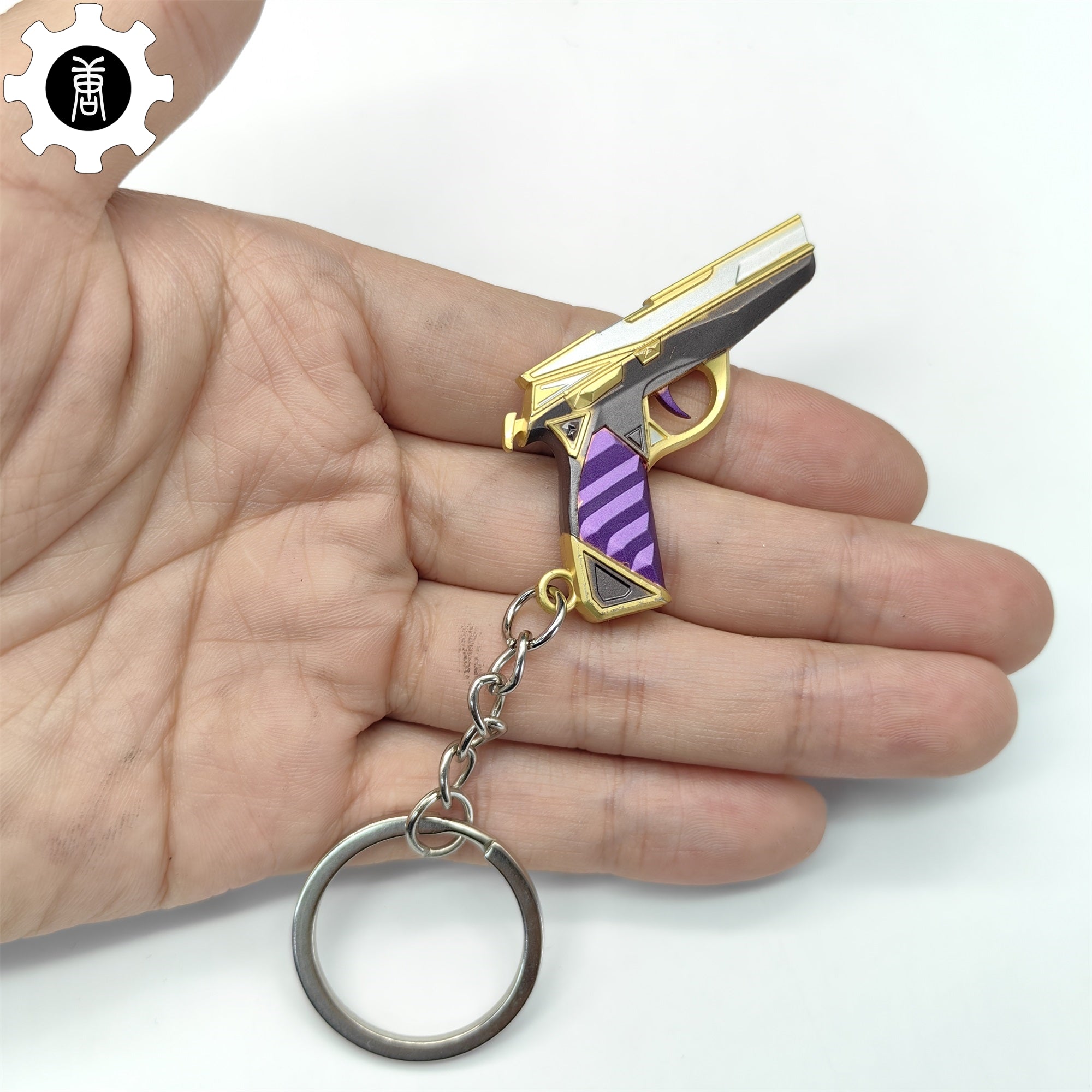 Mini Prime Classic Gun Metal Keychain - Tophatter Daily Deals