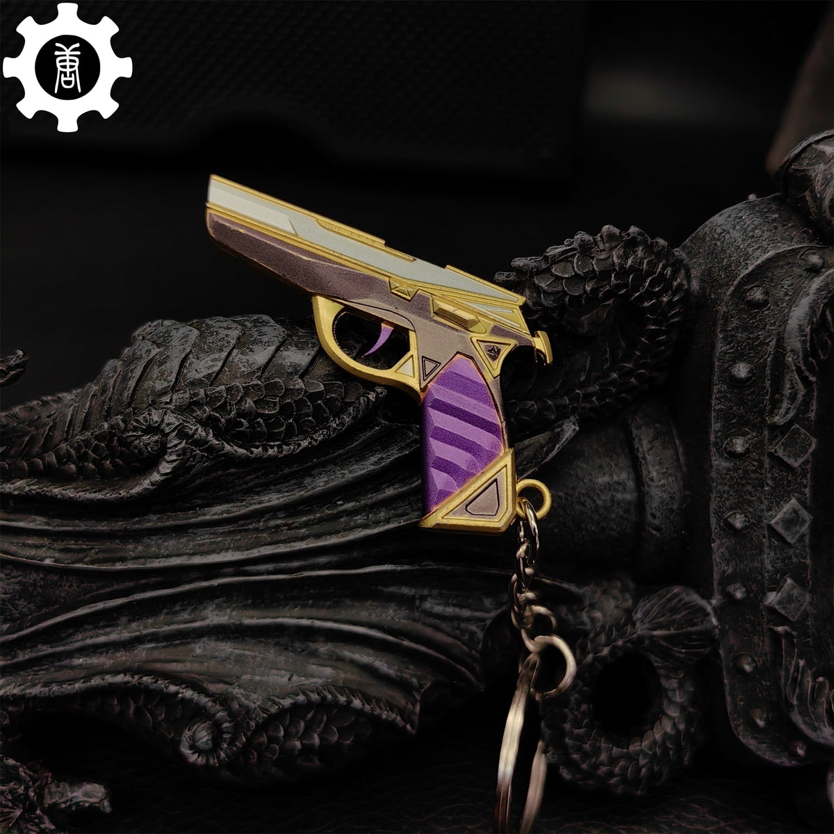 Mini Prime Classic Gun Metal Keychain - Tophatter Daily Deals