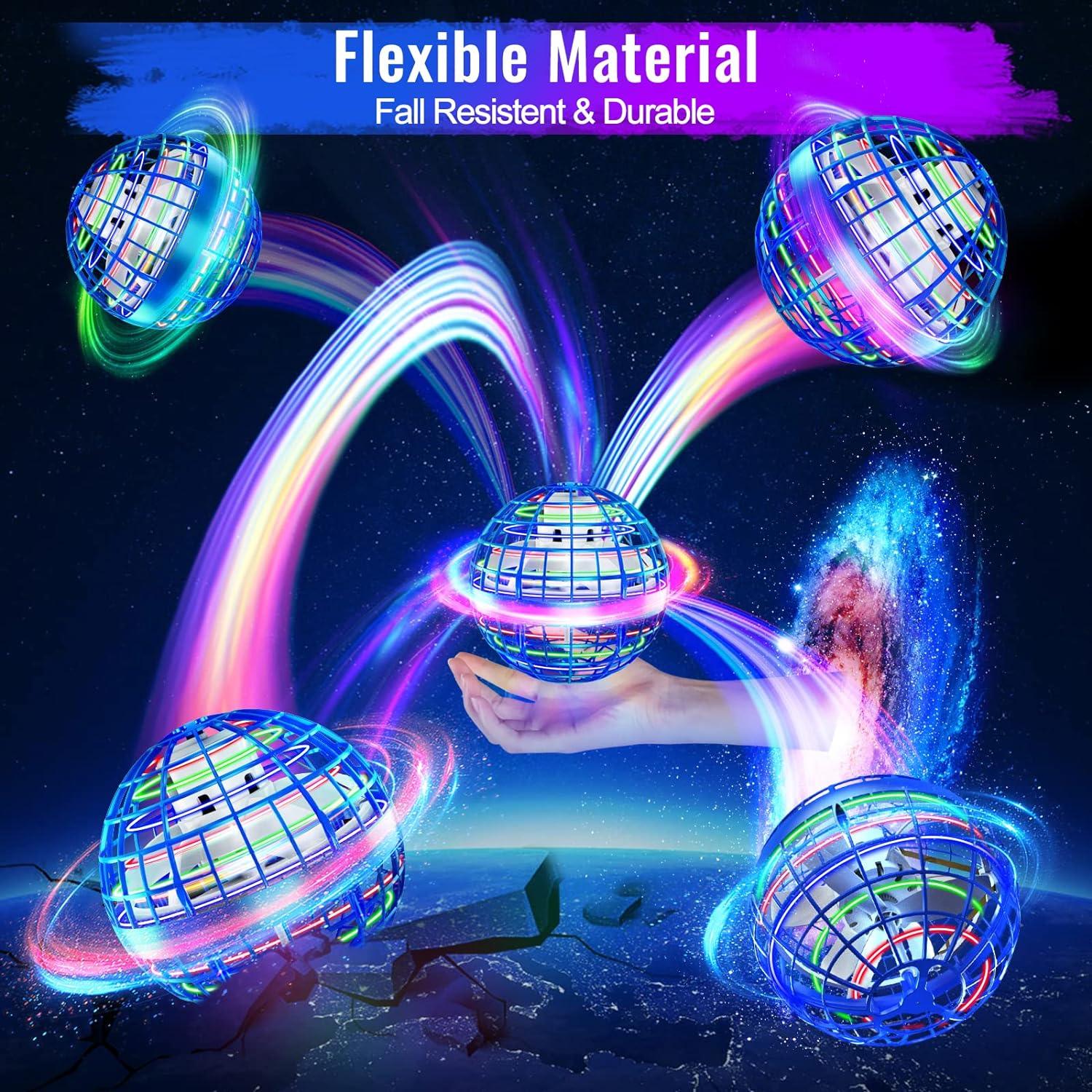 Flying Orb Balls - Pro Flying Ball Space Orb Magic Mini Drone UFO Boomerang Ball Boy Girl Toy Gifts Personal Care - Tophatter Daily Deals