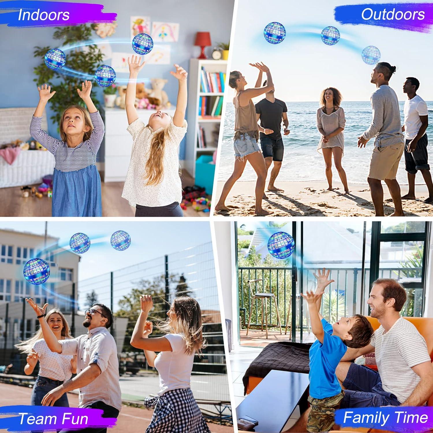Flying Orb Balls - Pro Flying Ball Space Orb Magic Mini Drone UFO Boomerang Ball Boy Girl Toy Gifts Personal Care - Tophatter Daily Deals