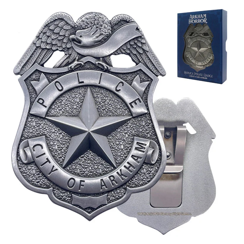 Arkham Horror Limited Edition Replica Police Badge