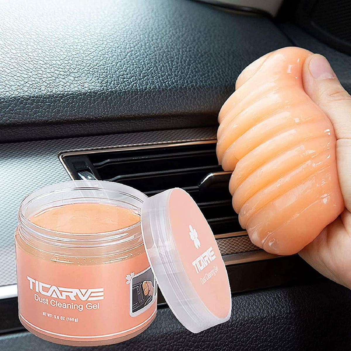 Professional Car Interior Cleaner - Cleaning Gel for Car Cleaning Putty Auto Detailing Gel Car Interior Dust TICARVE Car Accessories - Tophatter Daily Deals