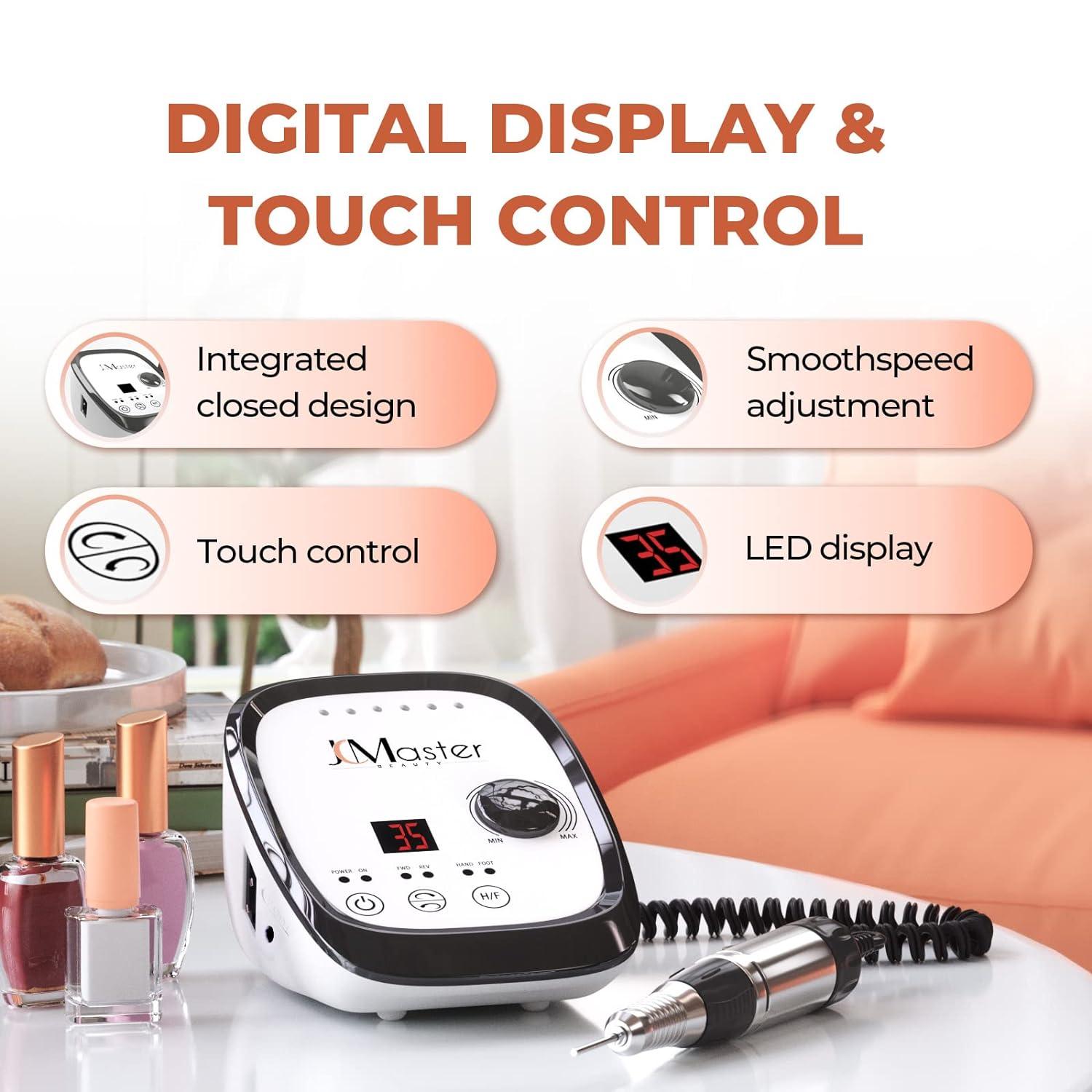 Drill Machine for Nails - Nail Drill Machine Professional Manicure Set Electric Nail Files Health & Beauty - Tophatter Daily Deals