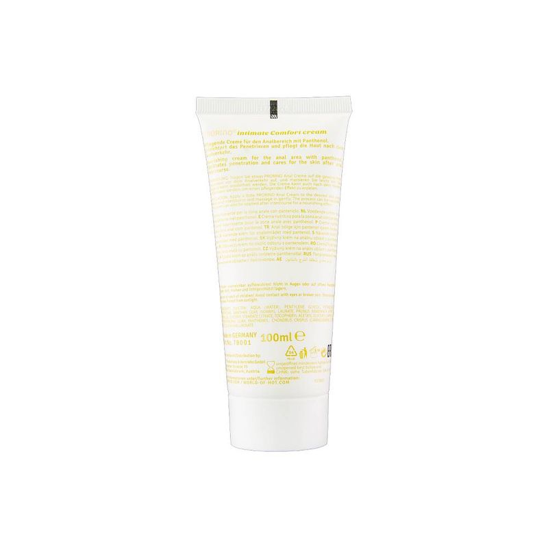 Prorino Unisex Sensitive Anal Comfort Cream 100ml Tube > Lube > Anal - Tophatter Daily Deals