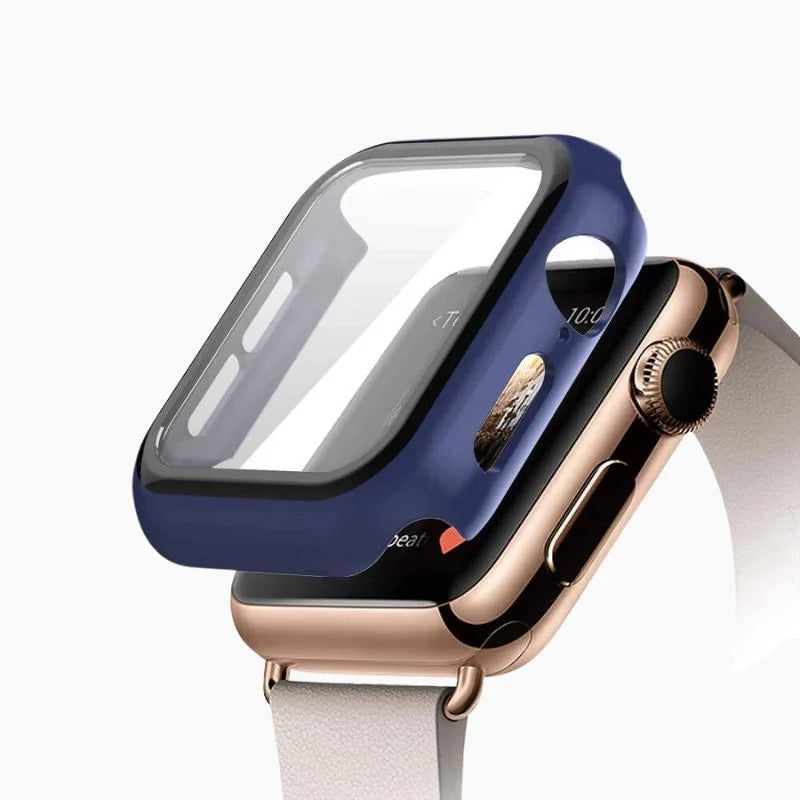 Apple Watch Protective Case Rugged Shock Absorbent Midnight Blue - Tophatter Daily Deals