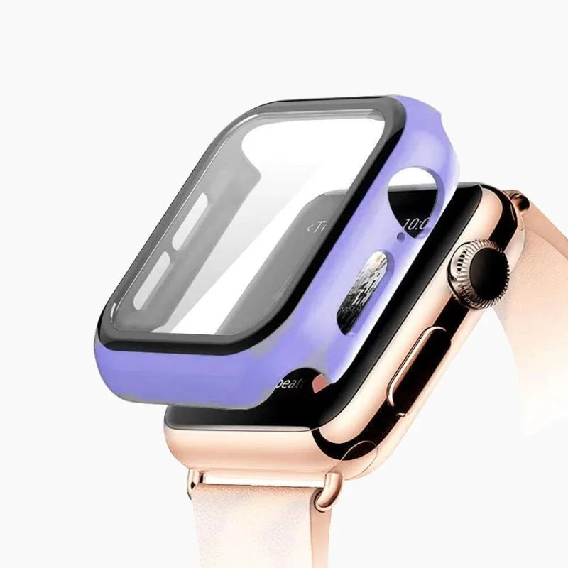 Apple Watch Protective Case Rugged Shock Absorbent Purple - Tophatter Daily Deals