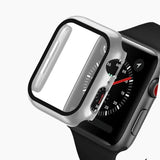 Apple Watch Protective Case Rugged Shock Absorbent Silver - Tophatter Daily Deals