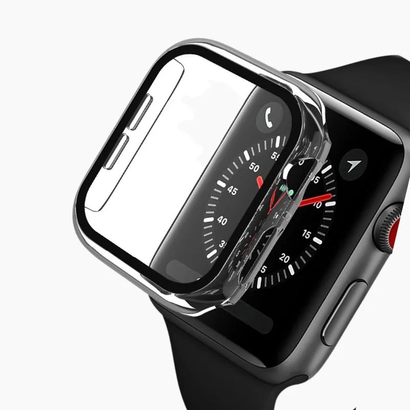 Apple Watch Protective Case Rugged Shock Absorbent Transperant - Tophatter Daily Deals