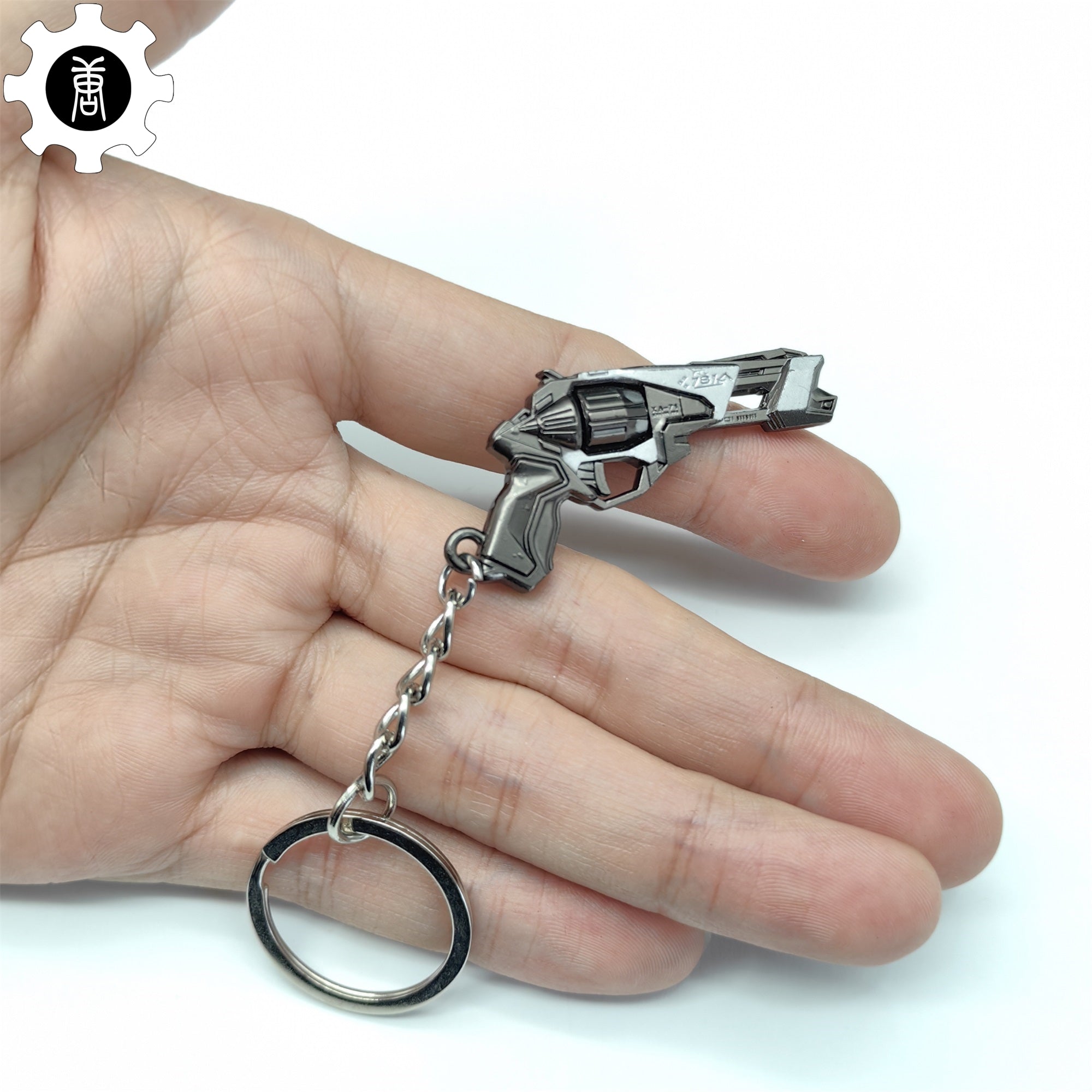 Mini Protocol 781-A Sheriff Gun Metal Keychain - Tophatter Daily Deals