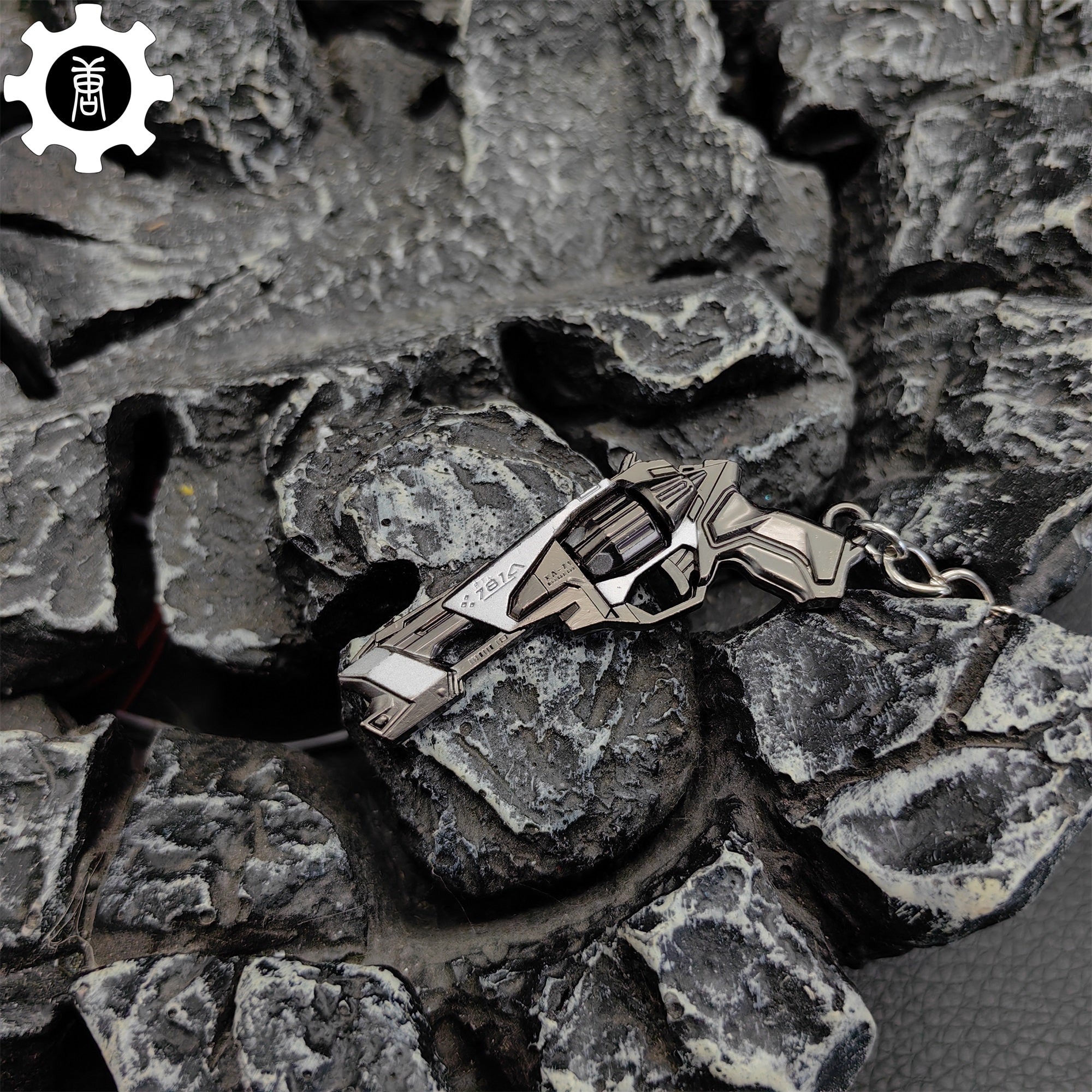 Mini Protocol 781-A Sheriff Gun Metal Keychain - Tophatter Daily Deals