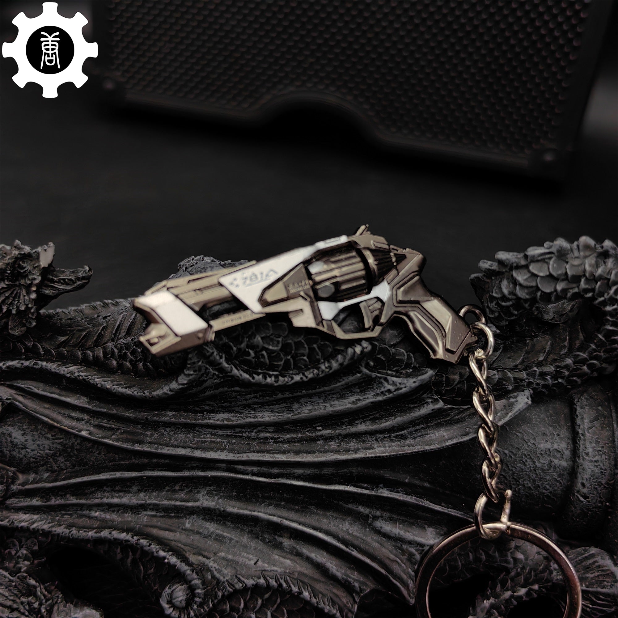 Mini Protocol 781-A Sheriff Gun Metal Keychain - Tophatter Daily Deals